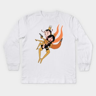 Venture Bros King And Queen Fall Kids Long Sleeve T-Shirt